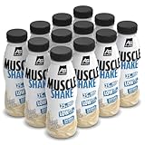 All Stars Muscle Shake Vanille 12er Pack I 12 x 330ml Eiweiß-Shake mit 25g Proteinen I Protein-Drink mit Milcheiweiß & Magermilch I Protein-Shake flüssig & verzehrfertig I Eiweiß-Getränk fettarm
