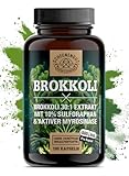 Brokkoli -1000mg je Tagesdosis- WICHTIG: 30:1 Extrakt (=30000mg Brokkolisprossen) +50mg Sulforaphan je Kapsel & Aktive Myrosinase I 180 Sulforaphan Kapseln I DE I SCHEUNENGUT®