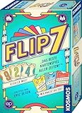 Kosmos 685430 Flip 7, deutsche Ausgabe, Kartenspiel mit schnellem und einfachen Black Jack Prinzip, für 3-18 Personen ab 8 Jahren, Spiel für große Gruppen, nominiert zum Spiel des Jahres 2025