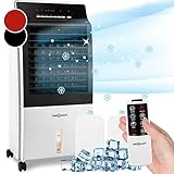 oneConcept 65W Luftkühler mit Wasserkühlung, 4-in-1...