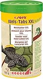 sera Wels-Tabs XXL Nature 250 ml | Boden- BZW. Hafttabletten für größere Aquarium Welse & Bodenfische | 19% natürliches Spirulina unterstützt Verdauung & Gesundheit | Wasserfreundlich & formstabil