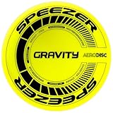 SPEEZER® Gravity Frisbee 175g - die neon gelbe Profi Wurfscheibe ist das Outdoor Fun-Sport Spiel - Frisbee-Scheibe für Kinder Erwachsene - Ultimate Flying Disc Strandspielzeug Frisbee-Ring Wurfring