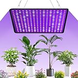 YAHAMOO Neueste YE1000 LED Grow Lampe, Pflanzenlampe LED Vollspektrum mit UV IR, Pflanzenlampen LED Grow Lampe Blüte für Gewächshaus und Zimmerpflanzen Gemüse und Blumenanbau (60x60cm)