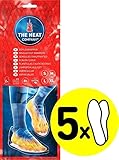 THE HEAT COMPANY Sohlenwärmer - 5 Paar - EXTRA WARM -...