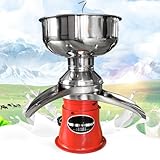 Elektrischer Milchcremeabscheider, Edelstahl Sahne- und Magermilchabscheider für Ziegen- und Kuhmilch, Effiziente Rohmilchcremeextraktion