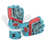 SKUDA Torwarthandschuhe von Elite Play mit starken Handflächen, atmungsaktiv, professionelle Fußball-Torwarthandschuhe für Junioren und Profis