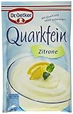 Dr. Oetker Quarkfein Zitrone, 57 g Dessertpulver für eine...