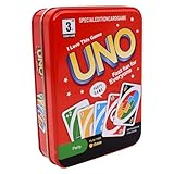 KreEzi U-NO Kartenspiel und Gesellschaftspiel,UNO All Wild Kartenspiel, UNO Flip Kartenspiel, Kinderspiel, Familienspiel und Gesellschaftsspiel, ab 7 Jahren