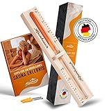 ALPENHAUCH Sauna Sanduhr 15 Minuten aus 100% Naturholz -...