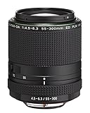 HD 21277 PENTAX-DA 55-300mmF4.5-6.3ED PLM WR RE Telezoomobjektiv Schneller und leiser AF-Betrieb Wetterbeständige Konstruktion Minimale Fokussierentfernung von 0,95 Metern Kompakt und leicht