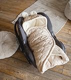 Kaiser 65304 Recy Small, Babyschalen Wrap Fußsack (sand/cream)