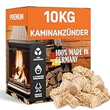 STOXI Kaminanzünder 2,5KG, 5KG oder 10KG (100% Made IN Germany) Anzündwolle, Grillanzünder Ideal für Ihr Kamin, Ofen oder Grill aus Holzwolle Anzünder und Wachs für das perfekte Feuer (10, Kilogramm)