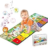 Rodzon 63301 Baby Spielzeug ab 1 Jahr, Musikmatte Kinder 19...