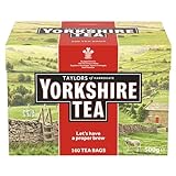 Yorkshire Tea - Erfrischender, Kräftiger, Schwarzer Englischer Tee - Aus Verantwortungsvollen Quellen - 160 Teebeutel