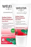 WELEDA Bio Salbei Zahnfleischbalsam, Naturkosmetik Pflegegel für empfindliches Zahnfleisch, Zahnpasta zur regelmäßigen Mundhygiene mit natürlichen Ölen für einen frischen Atem (1 x 30 ml)