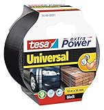 tesa extra Power Universal Gewebeband - Gewebeverstärktes...