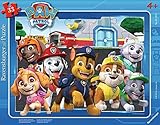 Ravensburger 05145 Auf Zum Nächsten Abenteuer Paw Patrol Hunde Kinderpuzzle 05145-Auf Abenteuer-33 Teile Rahmenpuzzle, Teal/Turquoise Green