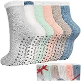 Toes Home Kuschelsocken Stoppersocken Damen 6 Paar,...