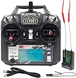 DTXMX Flysky FS-i6X 10 Kanal RC Sender 2.4G fernsteuerung mit FS-iA10B 10CH empfänger Radio Control System für Starrflügler Flugzeug FPV Racing Drohne Mode 2