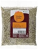 tegut... Weißer Pfeffer ganz, 1 x 250 g