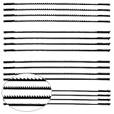 TXErfolg 16 Stück Dekupiersägeblatt 127mm Feinschnitt...