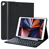 TQQ Tastatur Hülle für iPad 10.2 Zoll (9/8/7 Generation),...