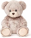 Uni-Toys - Teddybär, superweich (Hellbraun) - 24 cm (Höhe)...