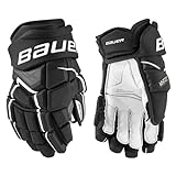 Bauer S21 Supreme ULTRASONIC Intermediate BLACK/WHITE13 Eishockey Handschuh