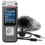 Philips VoiceTracer Audiorecorder Diktiergerät DVT6110, DVT7110
