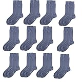 Camano CA-SOFT Cotton Socken 12er Pack, Größe:43-46, Farbe:Jeans (06)