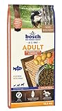 bosch HPC Adult mit frischem Lachs & Kartoffel | Hundetrockenfutter für ausgewachsene Hunde aller Rassen | 1 x 15 kg