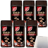 Gut&Günstig Gold löslicher Hochland Kaffee entkoffeiniert 100% Arabica 6er Pack (6x100g Packung) + usy Block