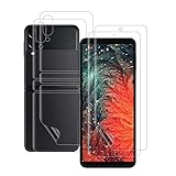 [2 Stück] Displayschutzfolie für Samsung Galaxy Z Flip 3 5G Soft TPU, Splitterfrei Panzerglasfolie für Samsung Z Flip 4 Schutzfolie, Blasenfrei Displayschutz für Samsung Galaxy Z Flip 3 5G/4 Folie