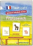 ... c'est ca!. Lernspiele für den Französischunterricht / „... c’est ça 1“ – Lernsoftware, Einzellizenz: Software zum Erlernen des französischen Wortschatzes