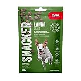 MERA Snacker Lamm (1 x 200g), getreidefrei, softe Hundeleckerli für Training oder als Snack, herzhafte fleischige Leckerlies für alle Hunde