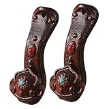 Uonlytech 2 Stück Teiliges Ruyi Anhänger aus Sandelholz Handgeschnitzter Holzschmuck für DIY Schlüsselanhänger und Dekoration Retro Stil Einzigartiges für Bekannte und Familie