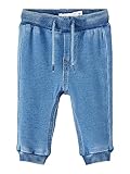 NAME IT Unisex Baby Nbnrome Shaped R Swe 3773-bo Noos Jeanshose, Medium Blue Denim 1, 74 EU