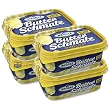 Butterschmalz – Feines Reines Butterfett – 250 g – Ideal zum Braten & Kochen, 4er