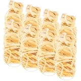 Lurrose 8 Stück Teiliges Outdoor Holz Feuerstarter Tragbare Zündhilfe aus Wachs und Holz für Camping Wandern Offenes Feuer Geeignet für Holzofen Grill und Notfälle