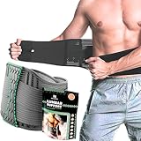 NativoDex Rückenstützgürtel - Rückengurt zur Stabilisierung der Lendenwirbelsäule - Lendenwirbelstütze für den unteren Rücken mit Stützstäben zur Verminderung von Rückenschmerzen