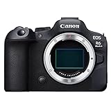 Canon EOS R6 Mark II Systemkamera - Spiegellose Vollformat Kamera (Hybridkamera mit intelligentem Autofokus und Motiverkennung, 4k Videokamera, 40 Bilder pro Sekunde, WIFI, Bluetooth, KI-Steuerung)