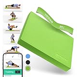 Vesta+ Balance Pad Blau M + Fitnessband + Fitness APP, Testsieger bei Balance Pads als Stabilisationstrainer & Balance Kissen, Balance Board M Pad als Balance-Pad, Balancepad Physio, Balancekisse