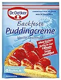 Dr. Oetker Backfeste Puddingcreme, 8er Pack (8 x 40 g)