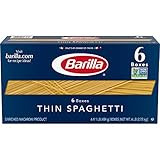 Barilla Dünne Spaghetti-Packung, 473 ml, 6 Stück