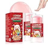 Christmas Foot Hand Cream Stick, Anti Crack Foot Cream Stick, rissiger Fußbalsam für trockene Haut, Fußfeuchtigkeitscreme für alle Hauttypen, feuchtigkeitsspendend und pflegend (2pc, 40g)