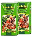 Plantaflor Plus Tomatenerde Gemüseerde Gewächshaus Erde 80...