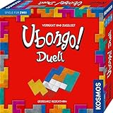 KOSMOS 683184 Ubongo! Duell, Das bekannte Legespiel als Duell, Brettspiel für 2 Personen, ab 8 Jahre, Familienspiel, Gesellschaftsspiel, Geschenk, Mitbringsel für Kinder und Erwachsene