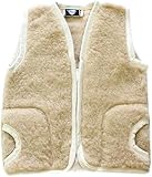 Merino Wool Babyweste aus Merinowolle, 100% natürlich, 4-5 Jahre, Weste Wollweste für ein Kind