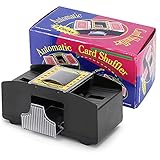 Dacefloy Card Shufflers 1-2 Decks Automatische Spielkarte Shuffling Machine AA Batterien betriebenes Werkzeug für UNO, Texas Hold'em, Home Card Games, Blackjack, Electric Casino Poker