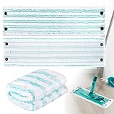 3er Set Bodenwischer Ersatzbezug Kompatibel mit Leifheit Combi/Clean Twist M Micro Duo mop, Mikrofaser Wischbezug Set für Waschmaschinen Geeignet, Bodenwischer Bezug für Alle Bodenarte